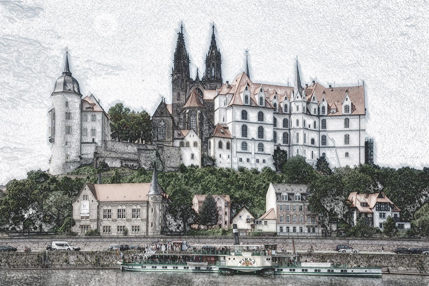 Albrechtsburg in Meißen - Sachsen