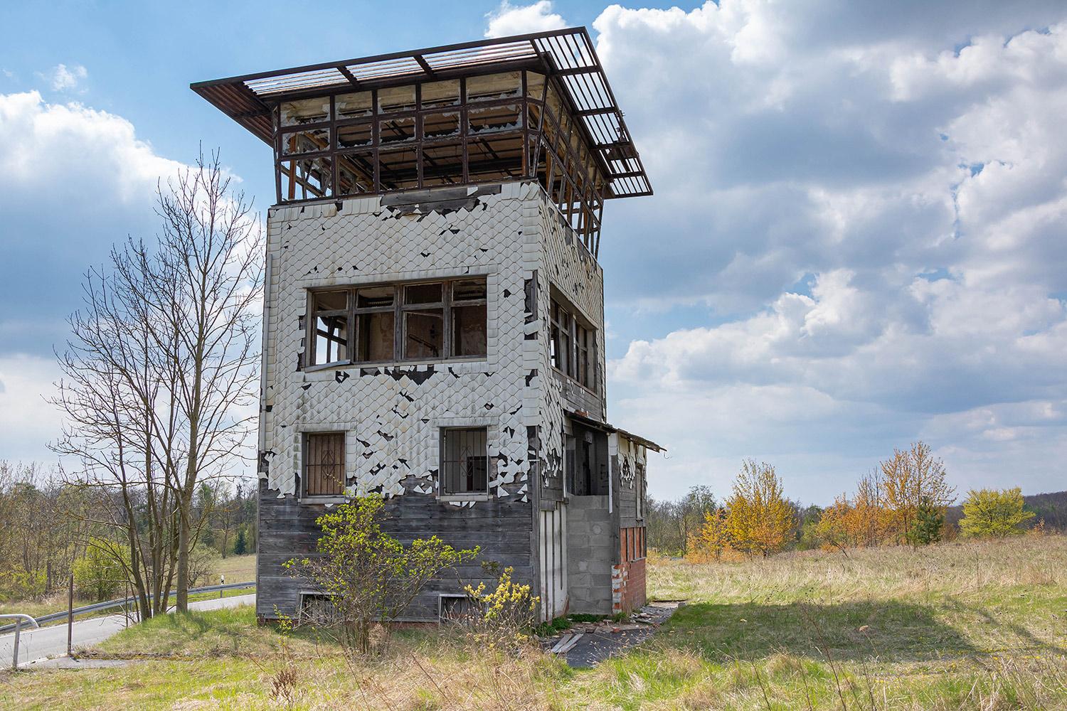 Alter Grenzturm an der ehemaligen Grenze zu Bayern