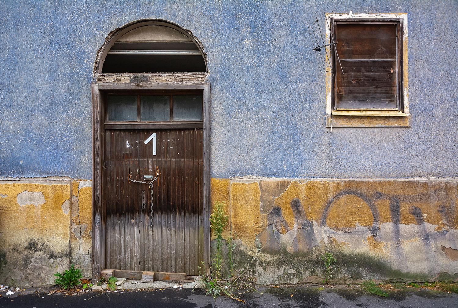 Altes marodes Haus in Meiningen - Thüringen