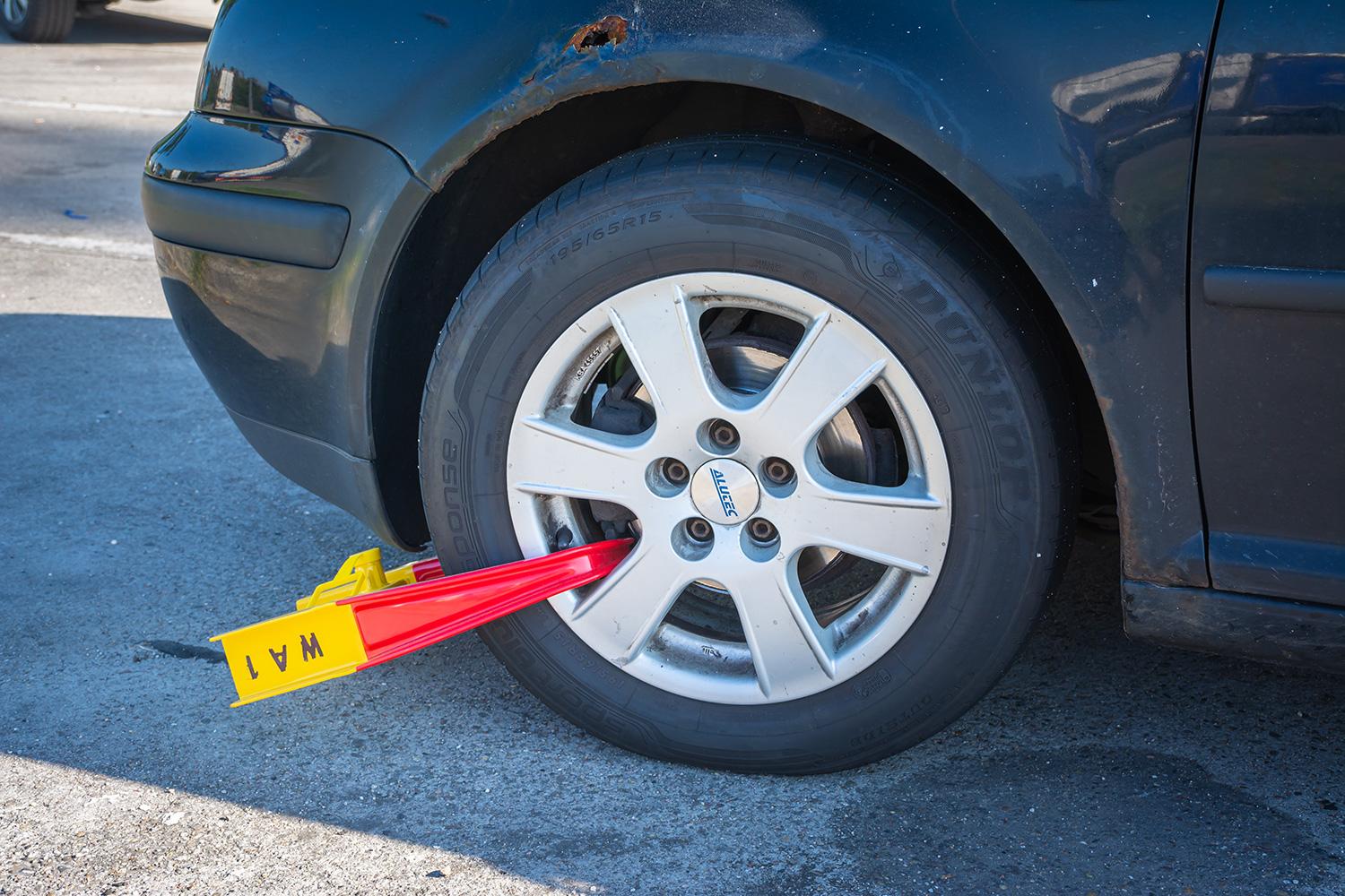 An der Weiterfahrt gehindert ...