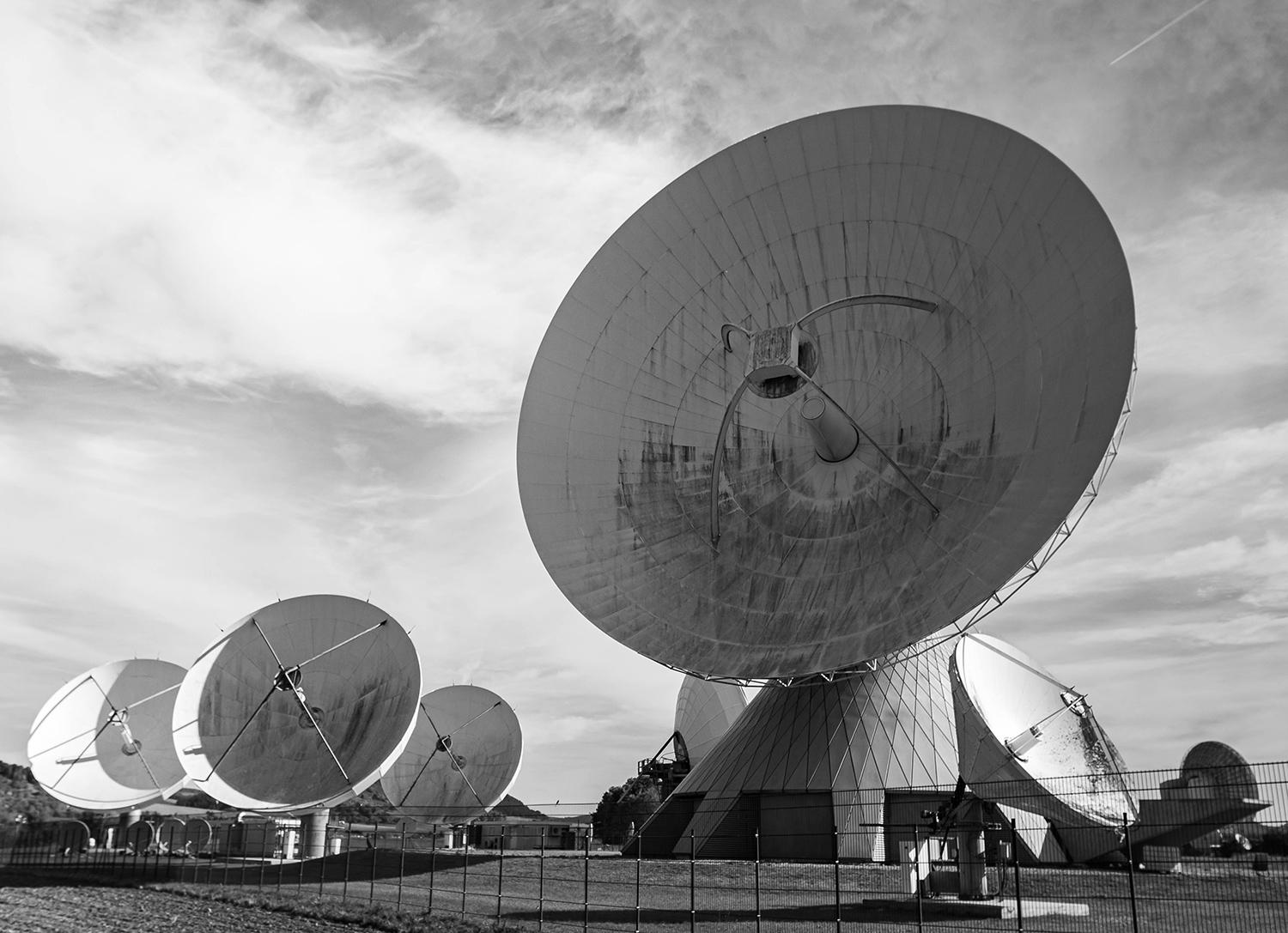 Auf Empfang - Erdfunkstelle Fuchsstadt (Bayern)