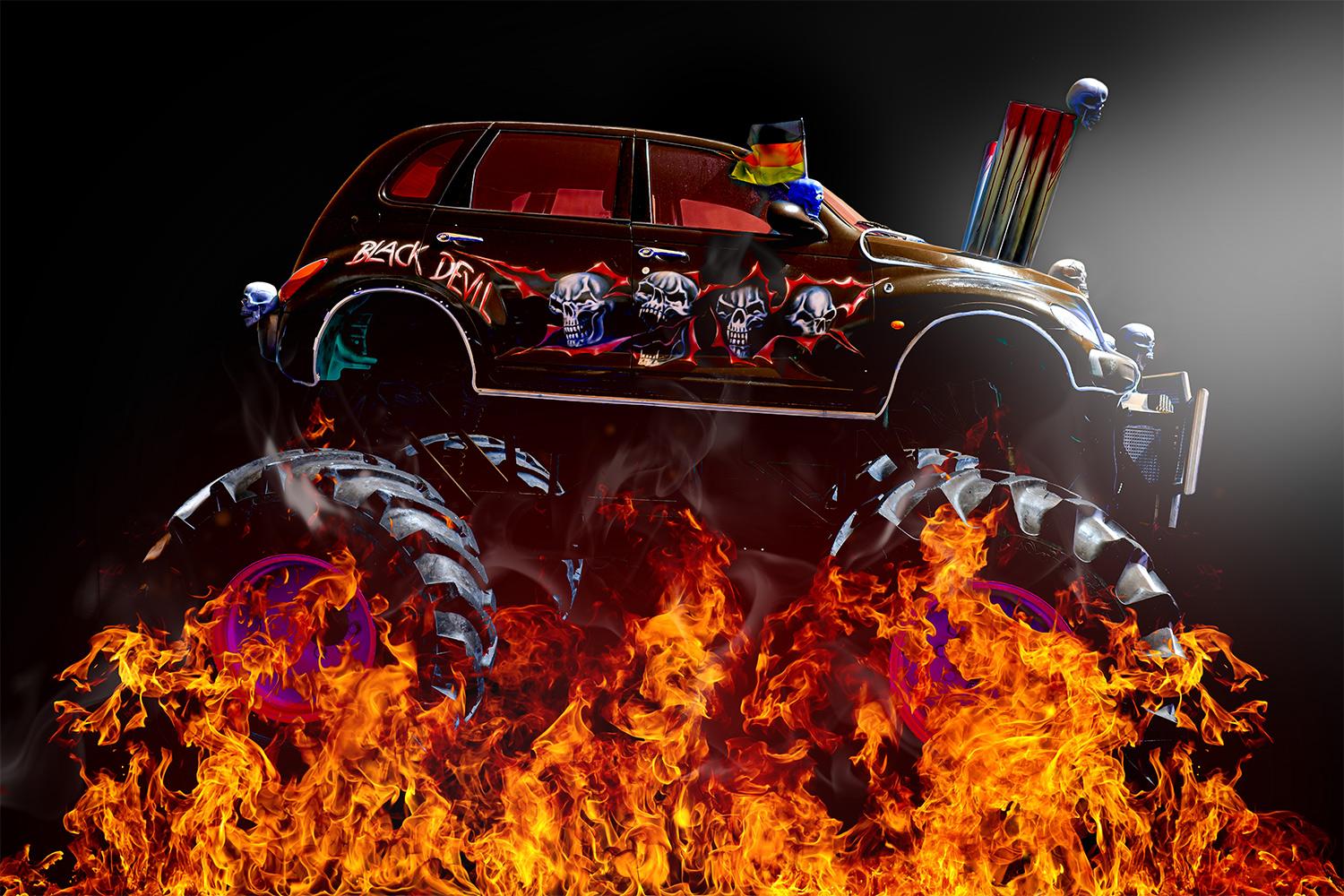 BLACK DEVIL - Monstertruck