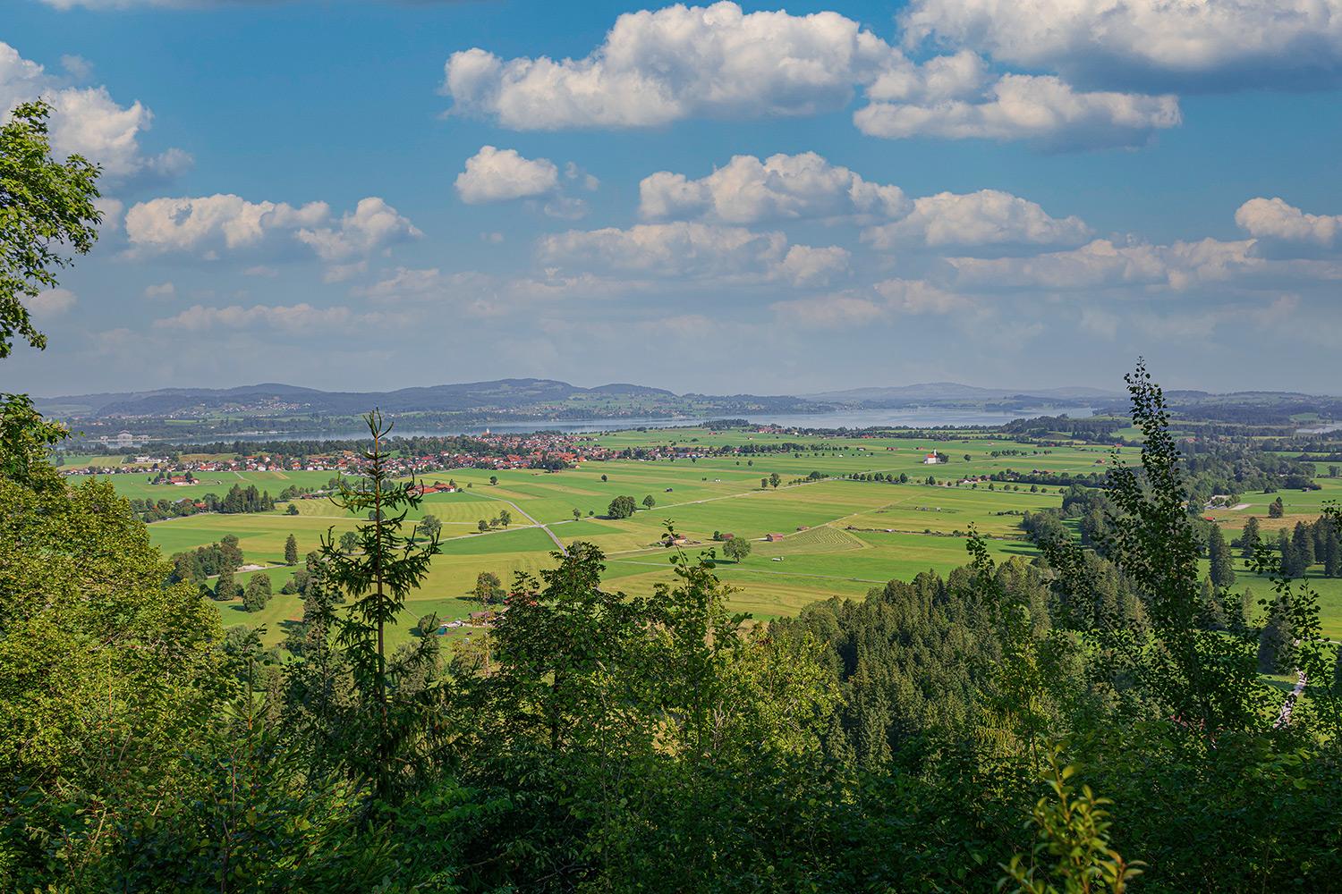 Blick auf den Forggensee - Bayern