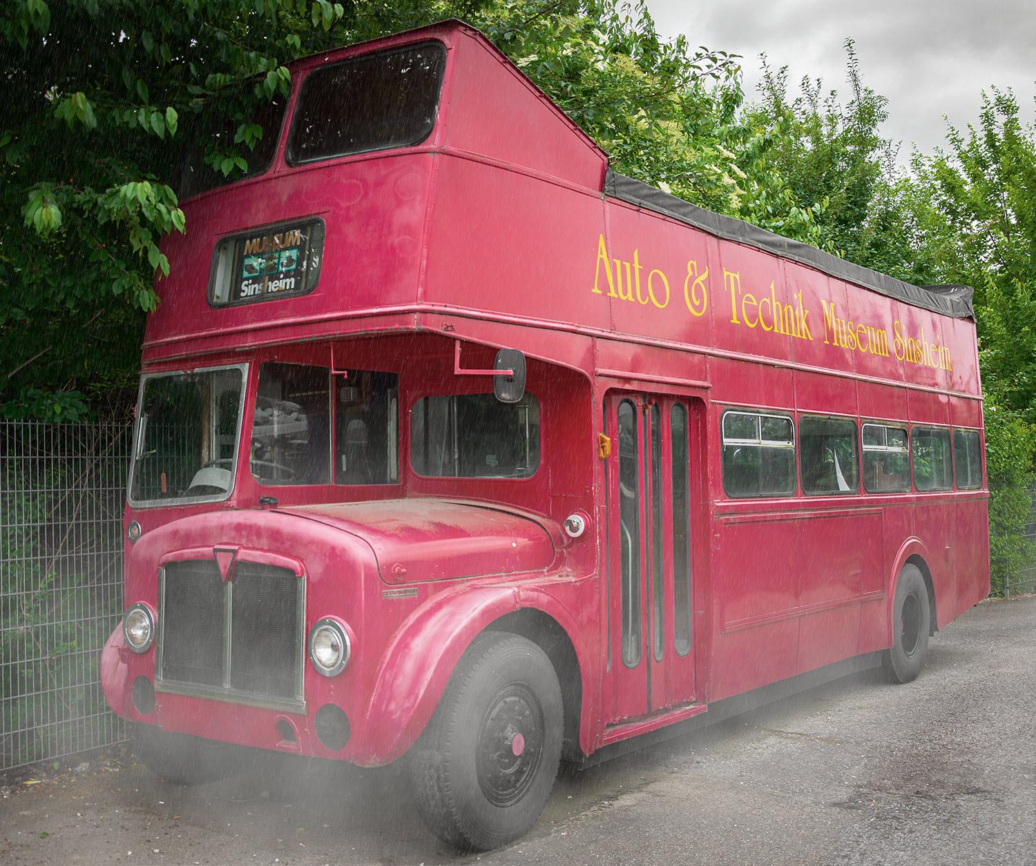 Britischer Doppeldeckerbus - Technik-Museum Sinsheim