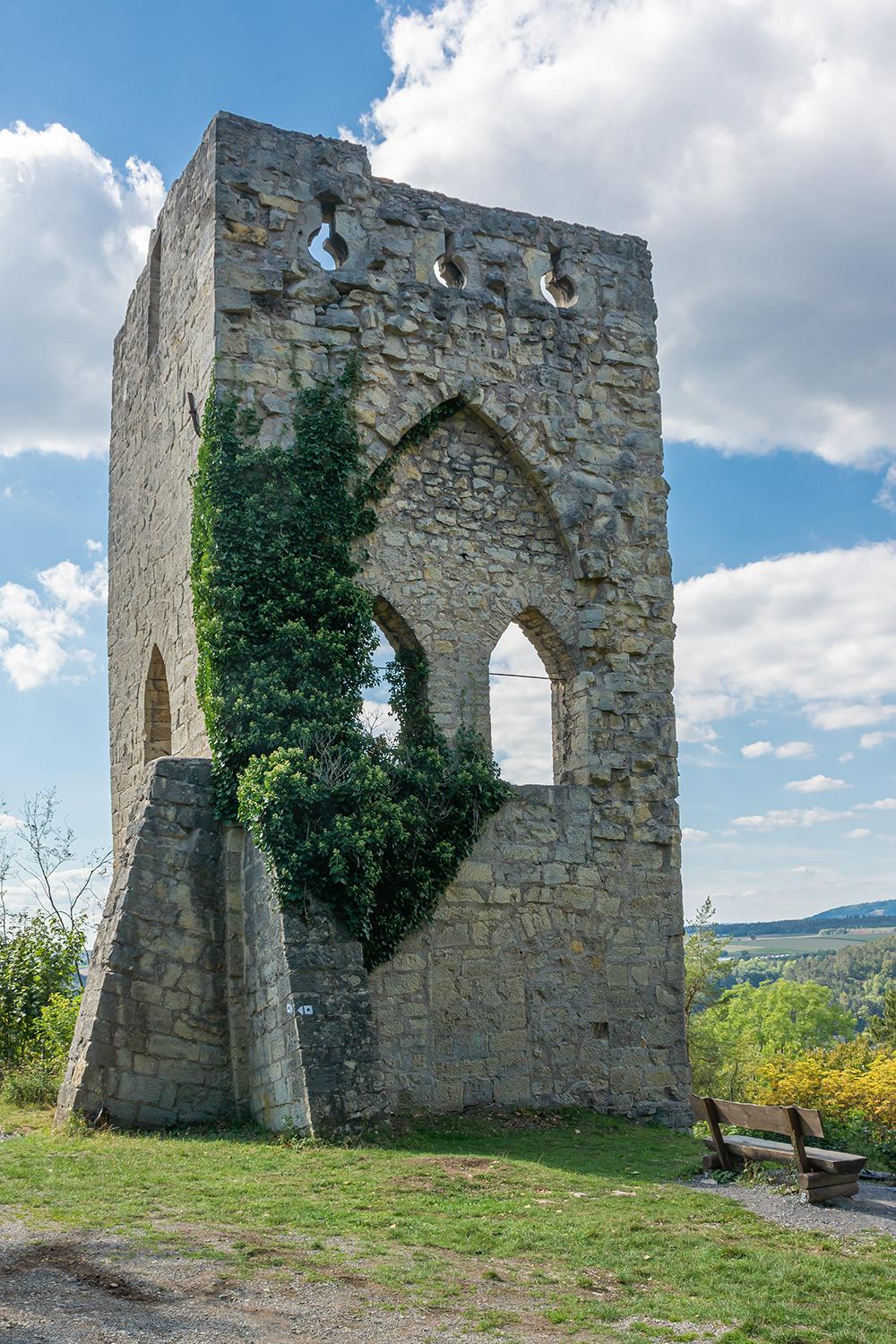Burgruine Donopskuppe in Meiningen - Thüringen