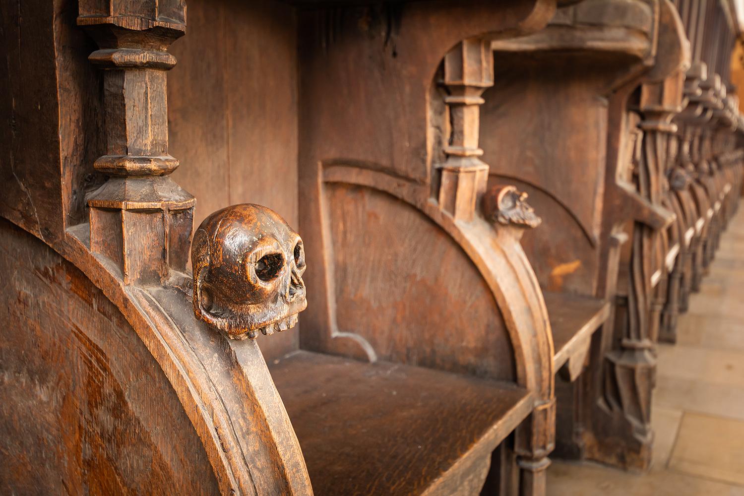 Chorgestühl in der St. Georgskirche von Nördlingen - Bayern