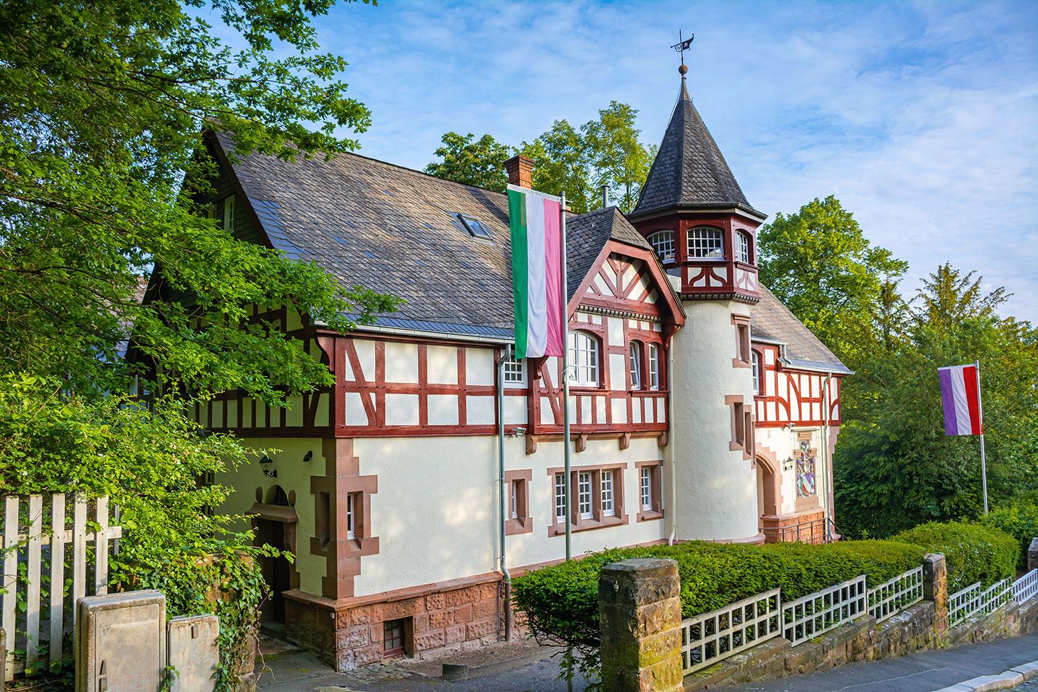 Das Alemannenhaus in Marburg an der Lahn - Hessen