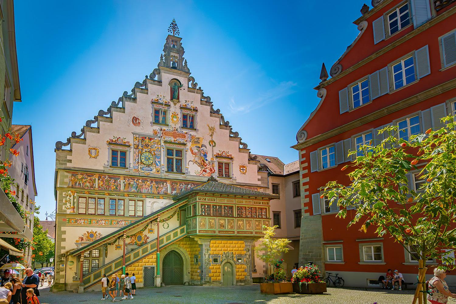 Das Alte Rathaus in Lindau am Bodensee - Bayern