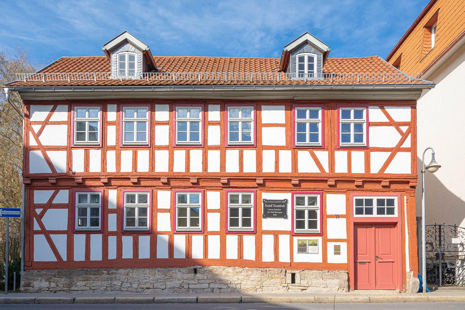 Das Baumbachhaus in Meiningen - Thüringen
