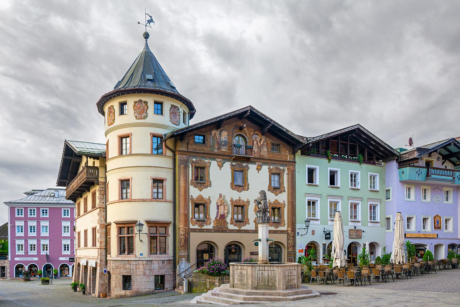 Das Hirschenhaus in Berchtesgaden - Bayern