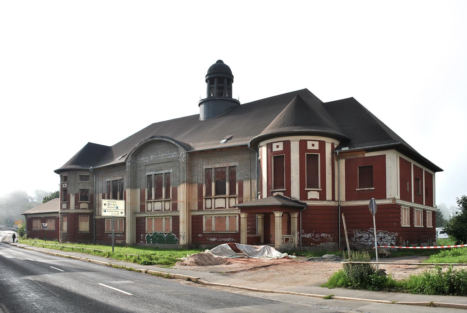 Das Volkshaus in Meiningen im Jahr 2010 - Thüringen