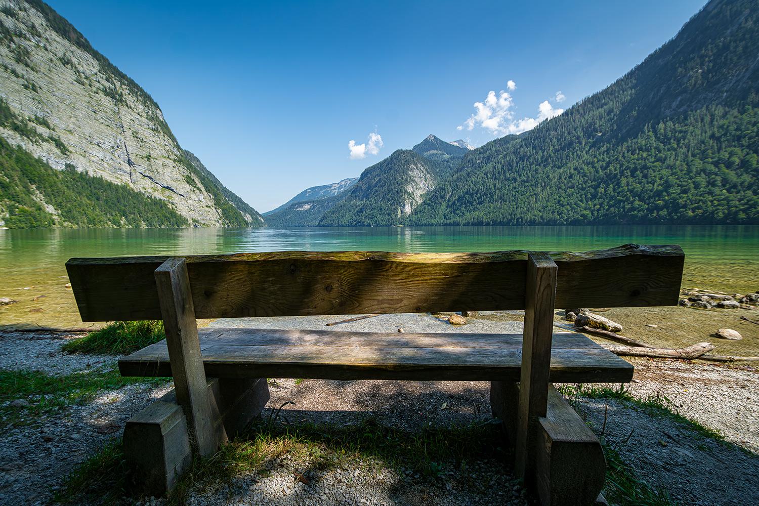 Der Königssee im Nationalpark Berchtesgaden - Bayern