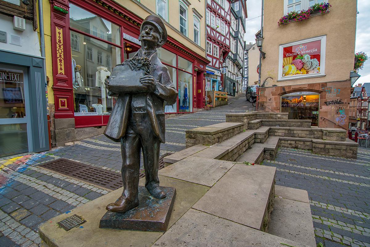Der Postbote von Marburg an der Lahn - Hessen