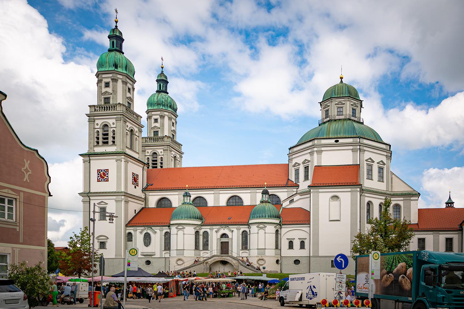 Die Basilika St. Lorenz in Kempten - Bayern