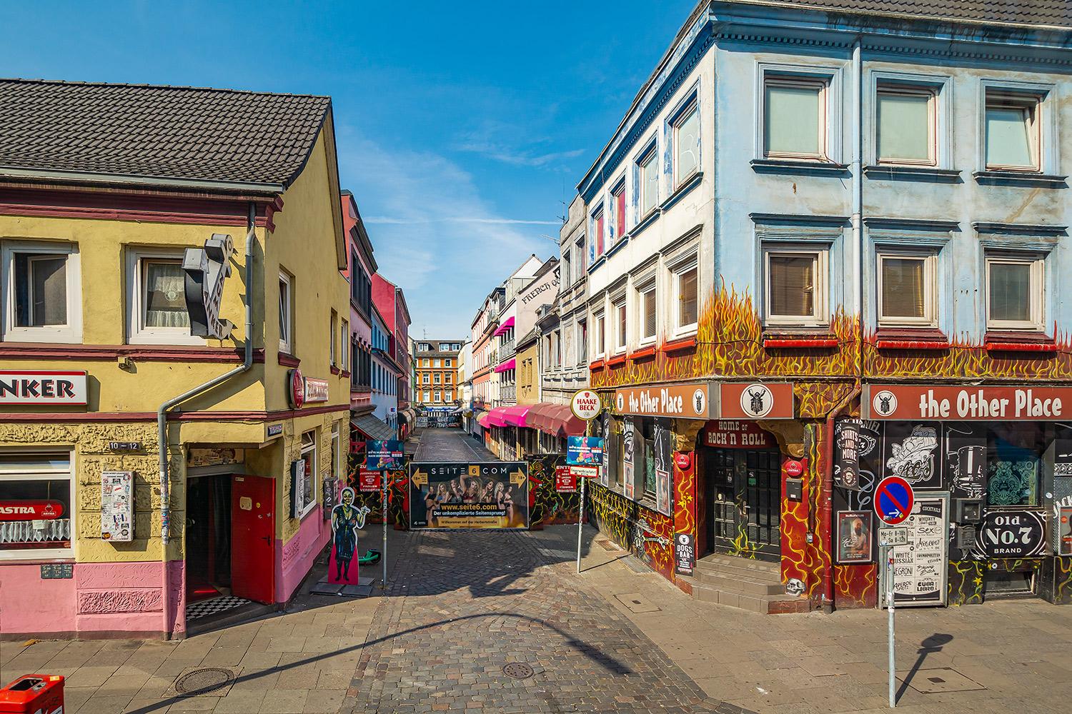 Die Herbertstraße in Hamburg-St. Pauli - Hamburg