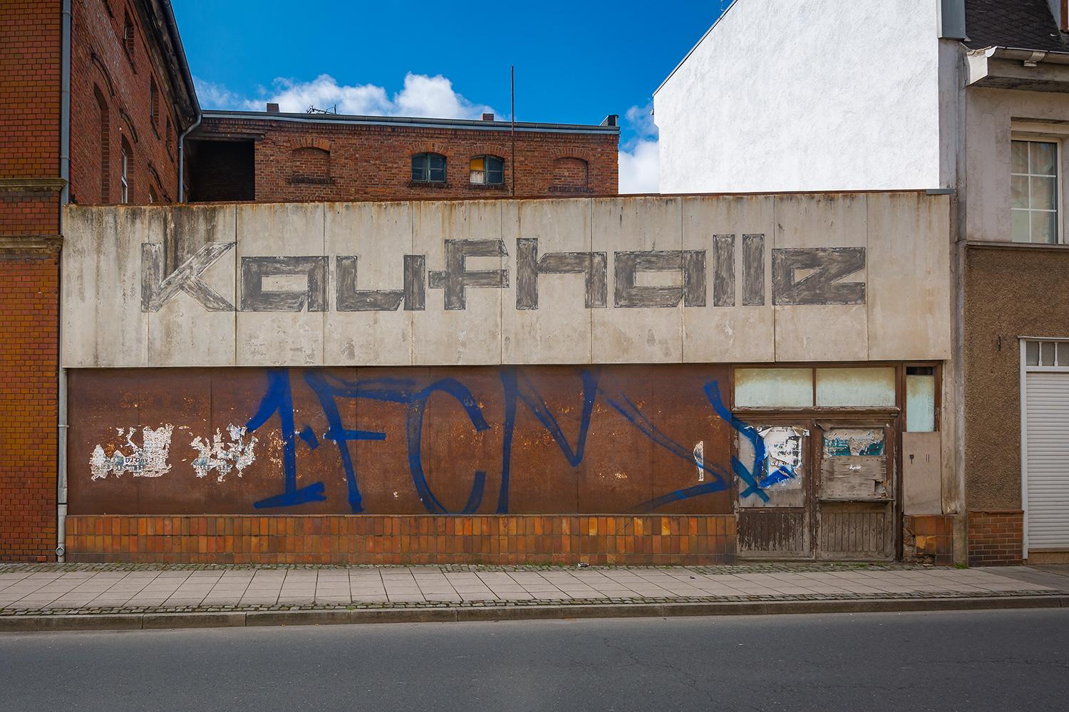 Ehemalige Kaufhalle in Stassfurt - Sachsen-Anhalt