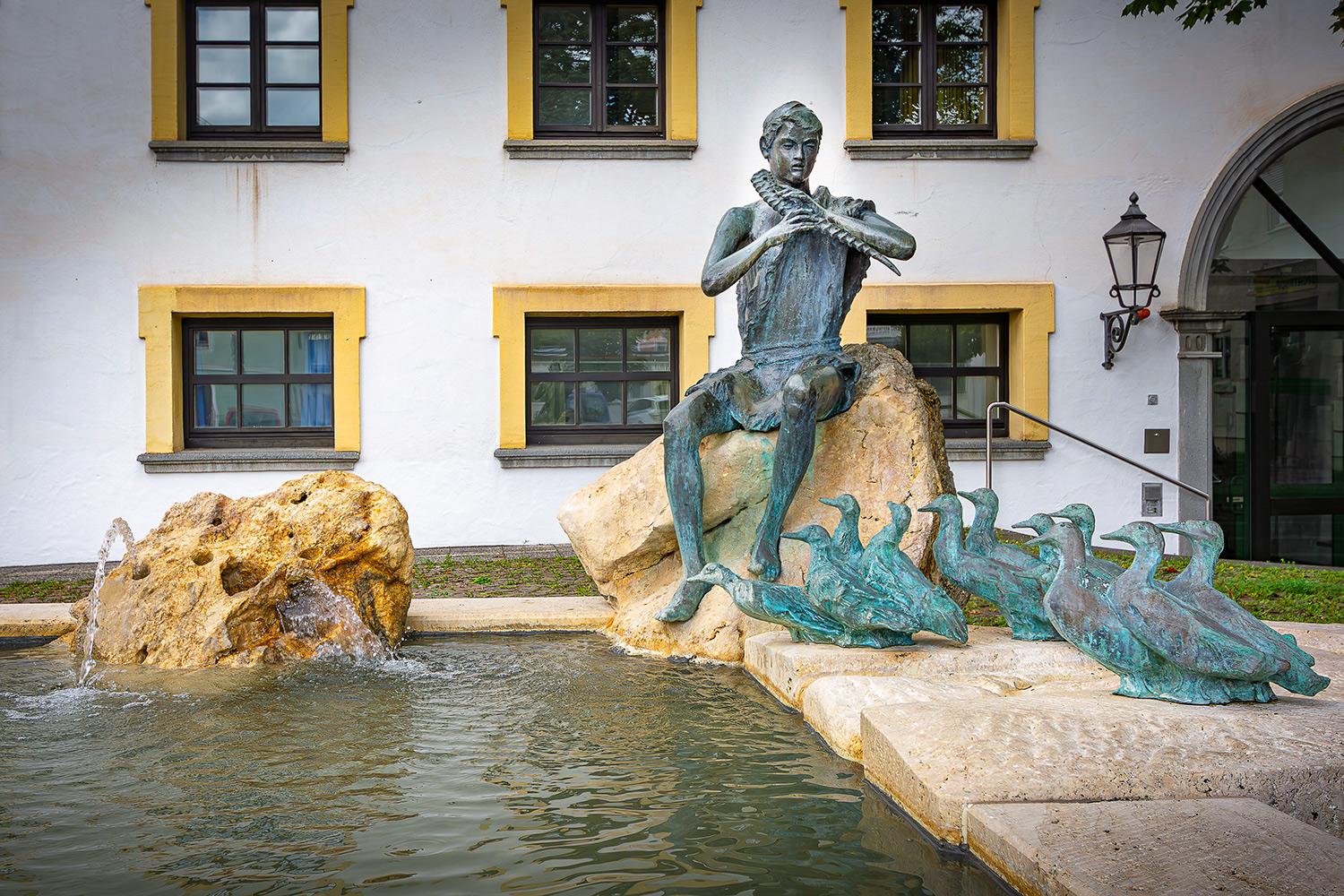 Entenbrunnen in Kempten - Bayern