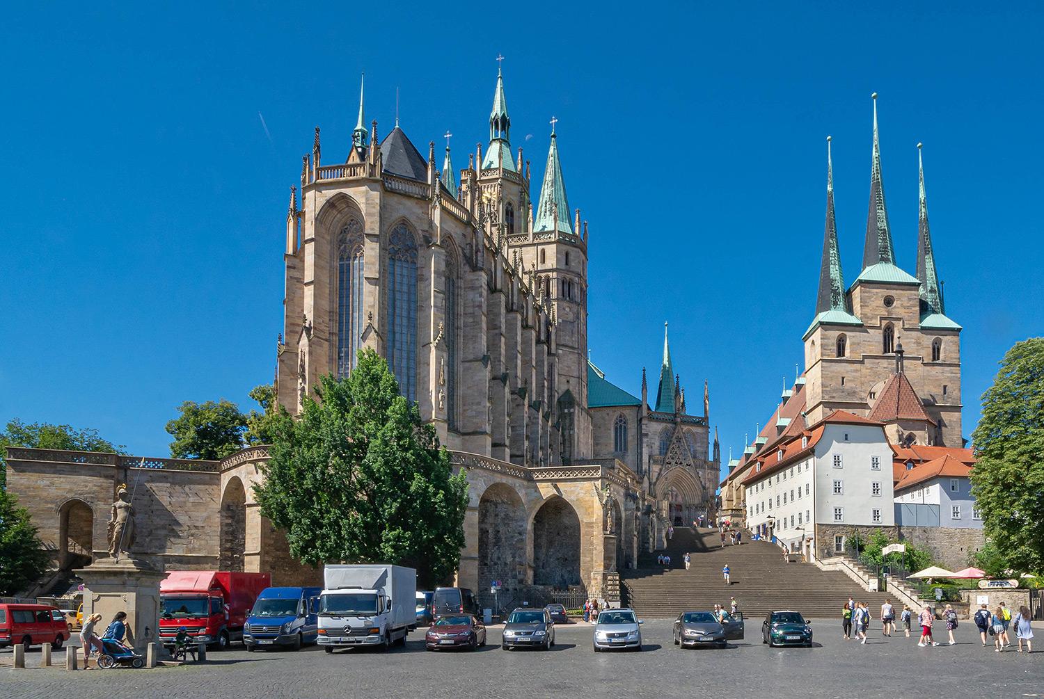 Erfurter Dom und Severikirche - Thüringen