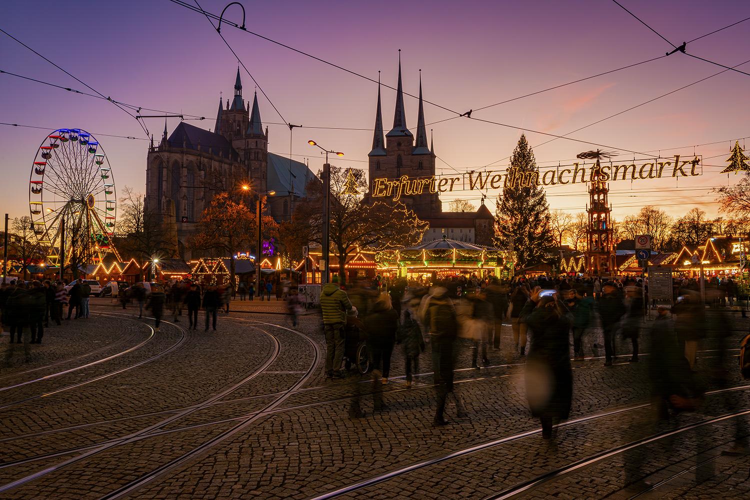 Erfurter Weihnachtsmarkt - Thüringen