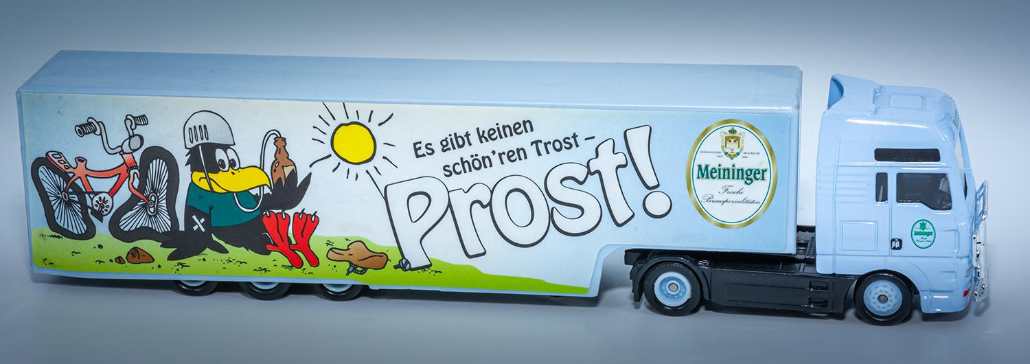 Es gibt keinen schöneren Trost - Werbetruck
