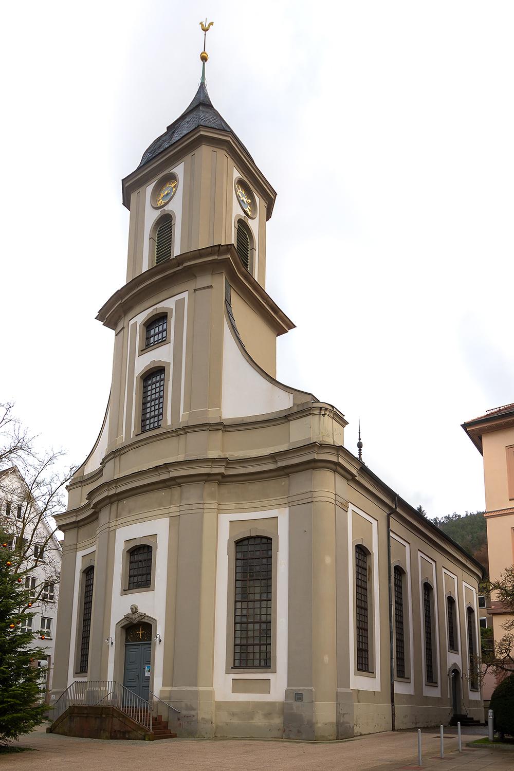 Evangelische Stadtkirche in Bad Wildbad - Baden-Württemberg