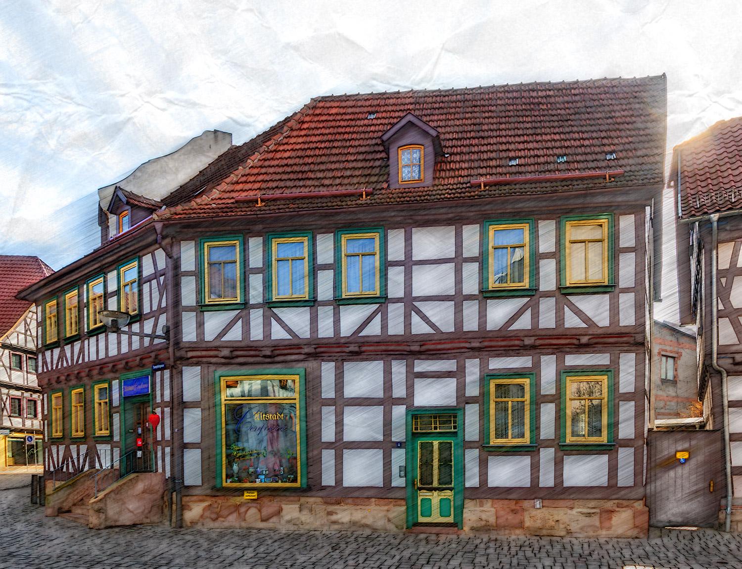 Fachwerk in Schmalkalden - Thüringen