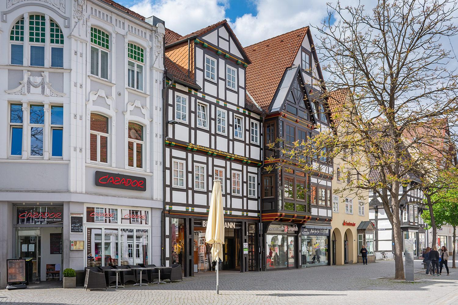 Fachwerkhäuser in Hameln - Niedersachsen