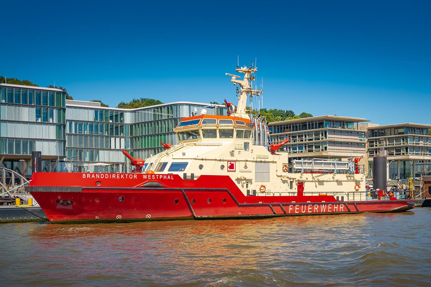 Feuerwehrschiff "Branddirektor Westphal" - Hamburg