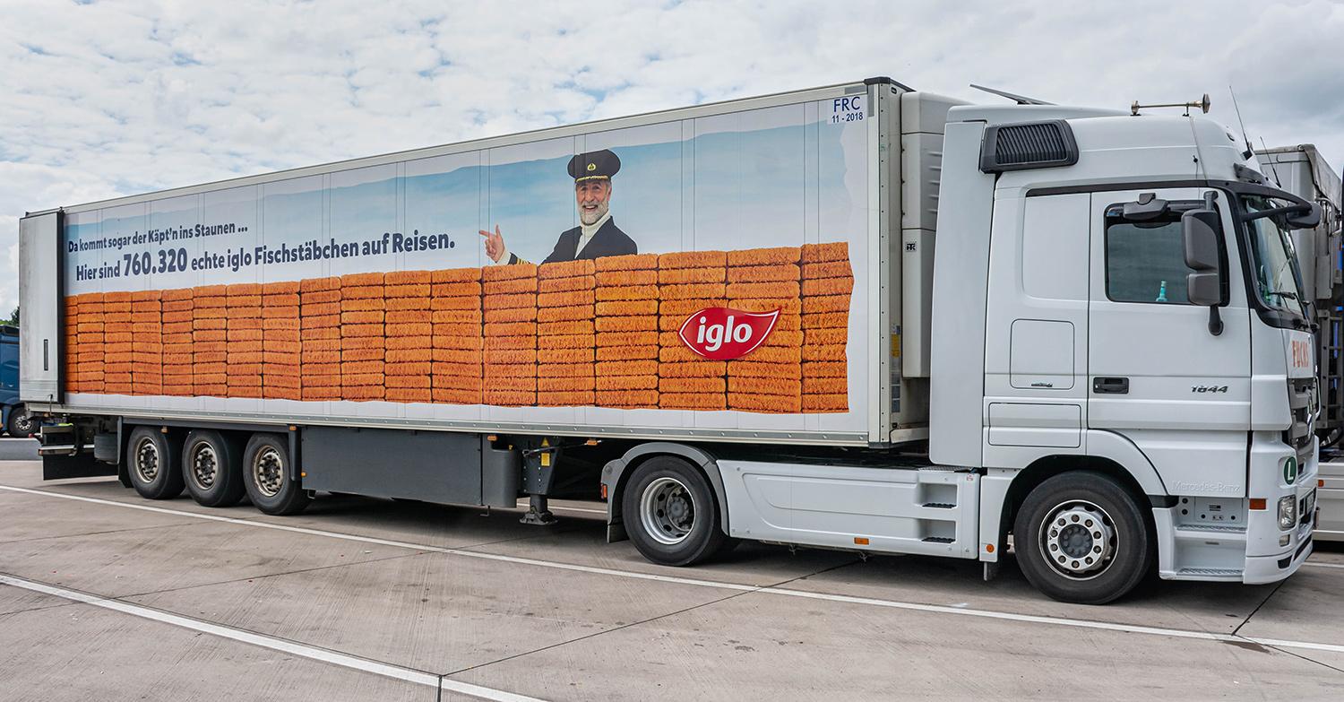 Fischstäbchen auf Reisen - Actros 1844 MP2 Mercerdes Benz