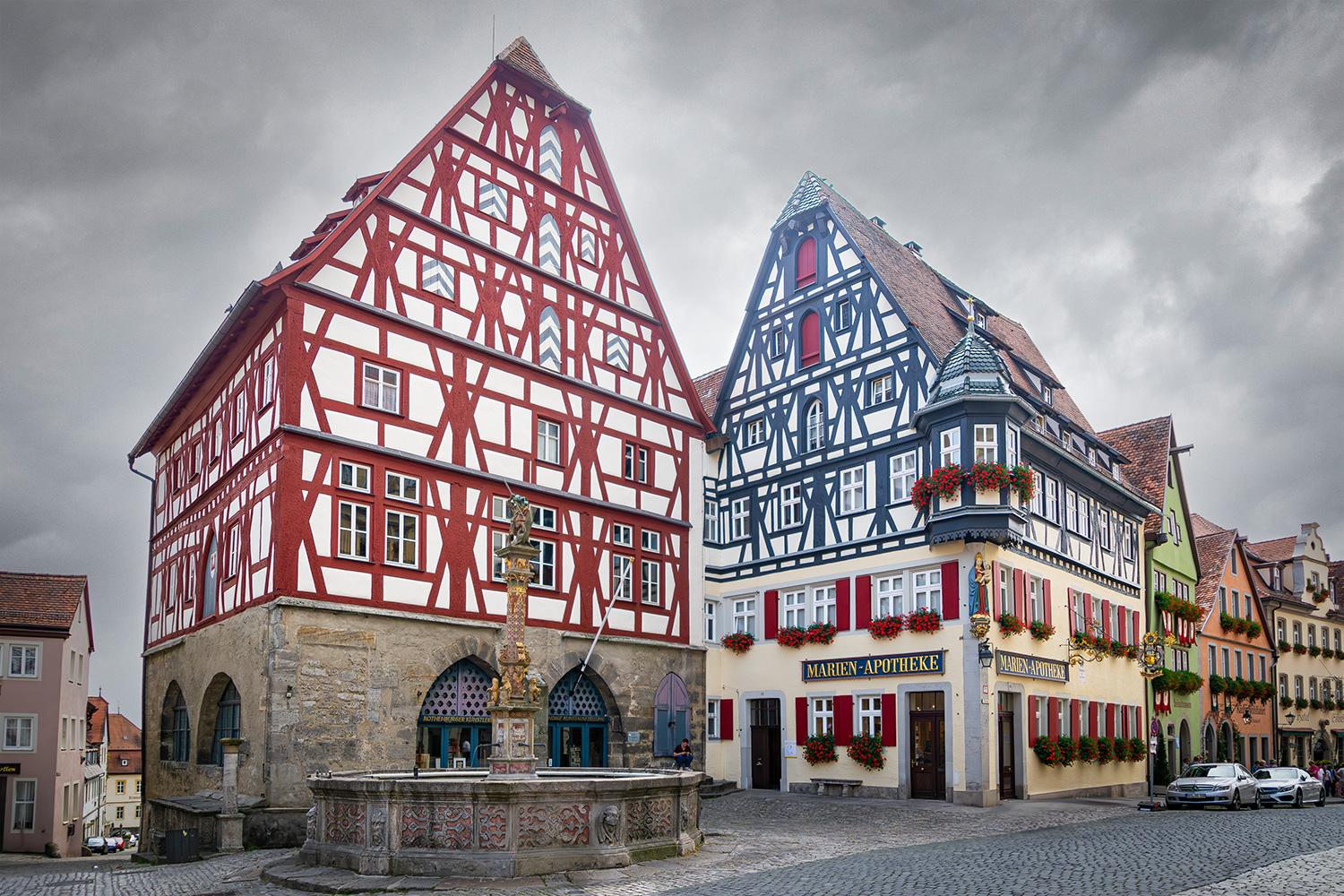 Fleisch- und Tanzhaus in Rothenburg ob der Tauber - Bayern