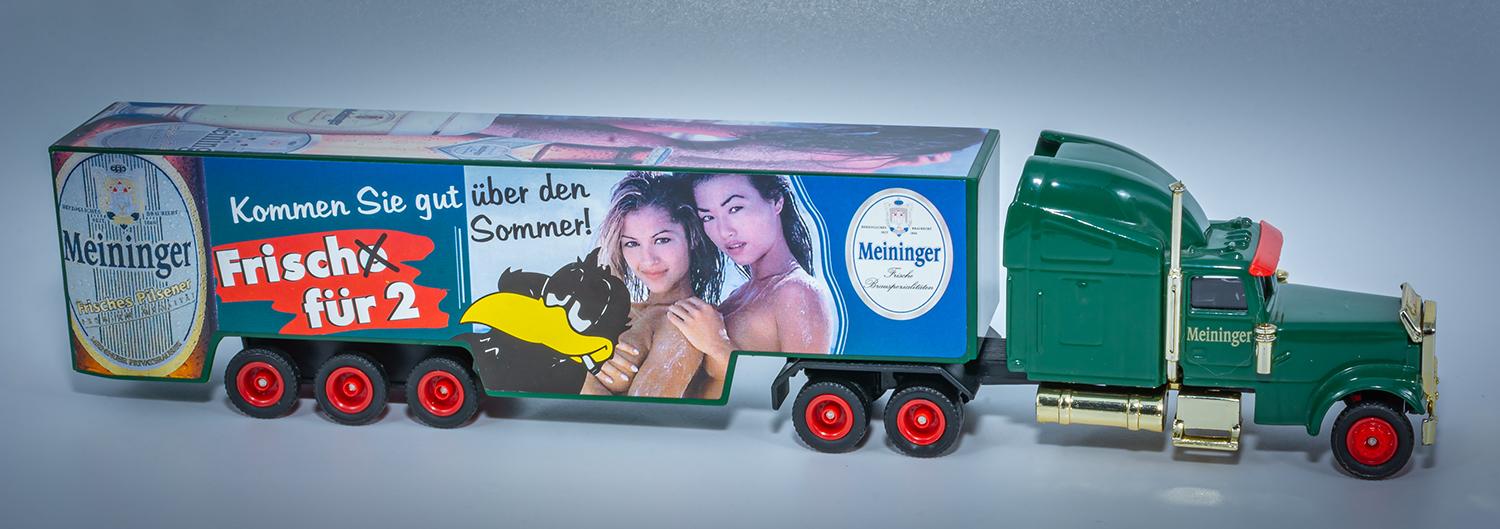 Frische für 2 - Werbetruck Meininger Pilsner