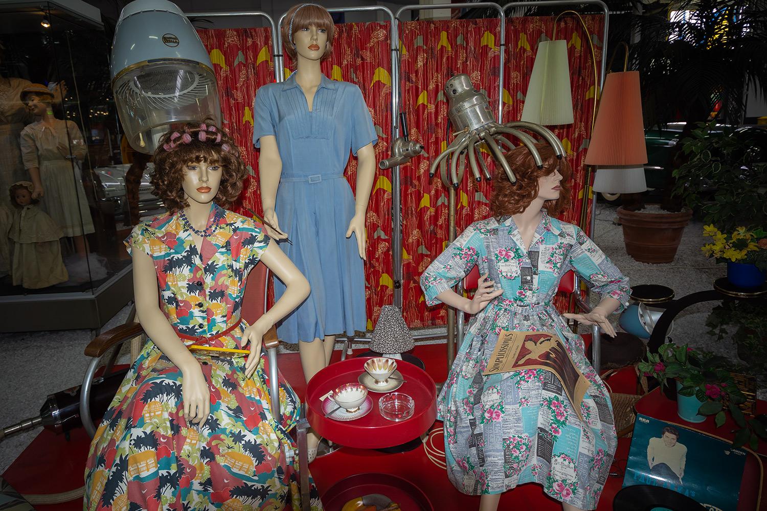 Friseursalon der 1960er-Jahre