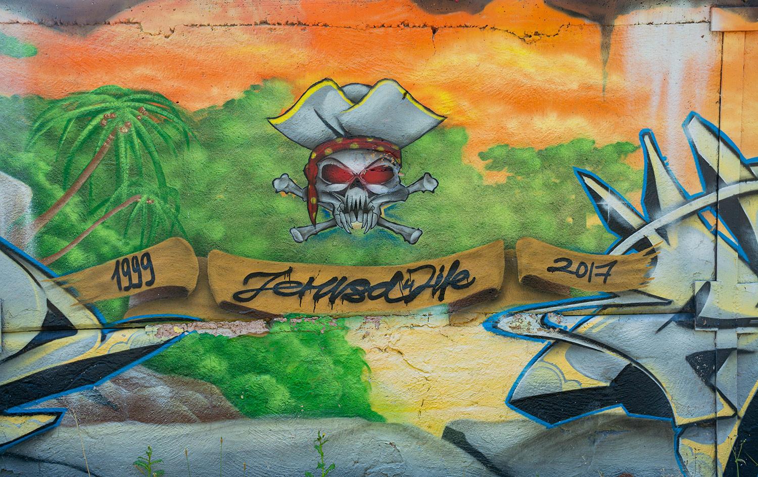 Graffiti-Pirateninsel - Thüringen