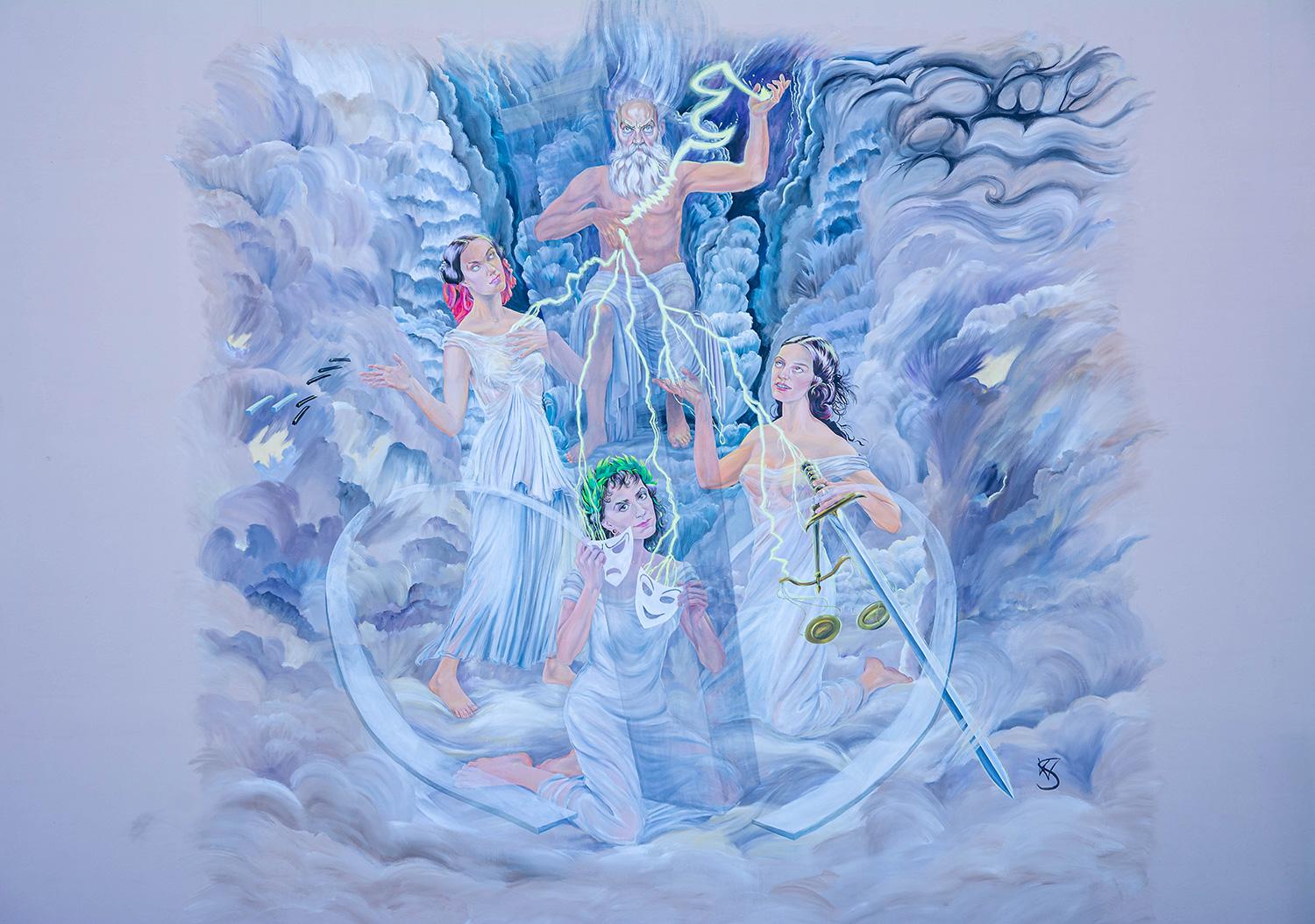 Hausmalerei - Graffiti in Meiningen (Thüringen)