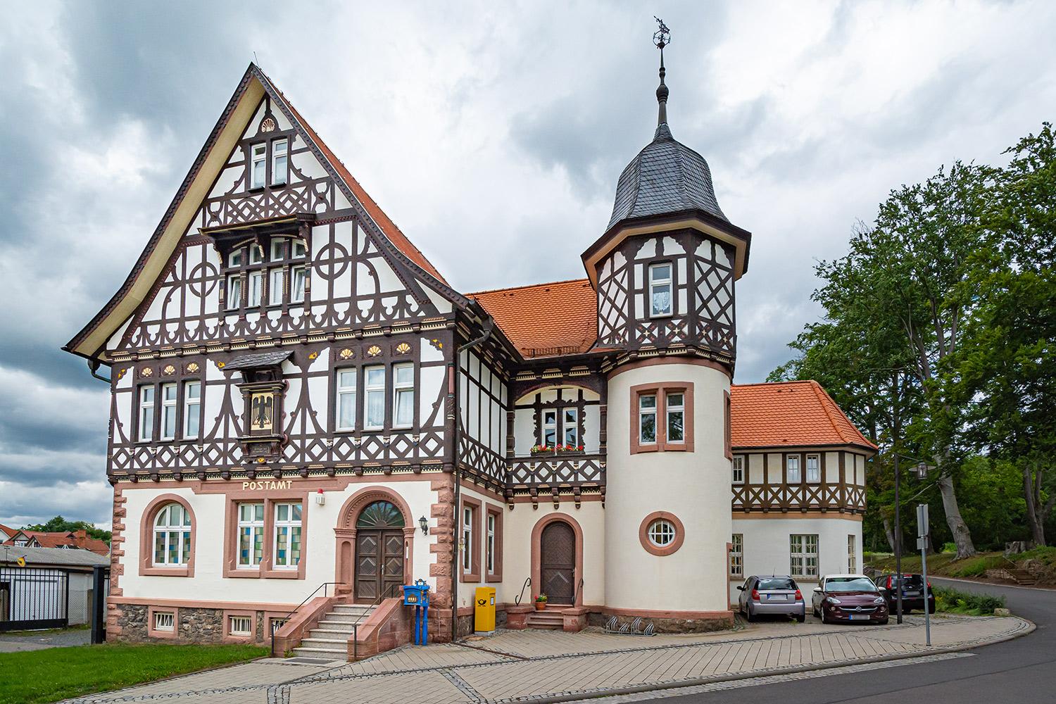 Historisches Postamt in Bad Liebenstein - Thüringen