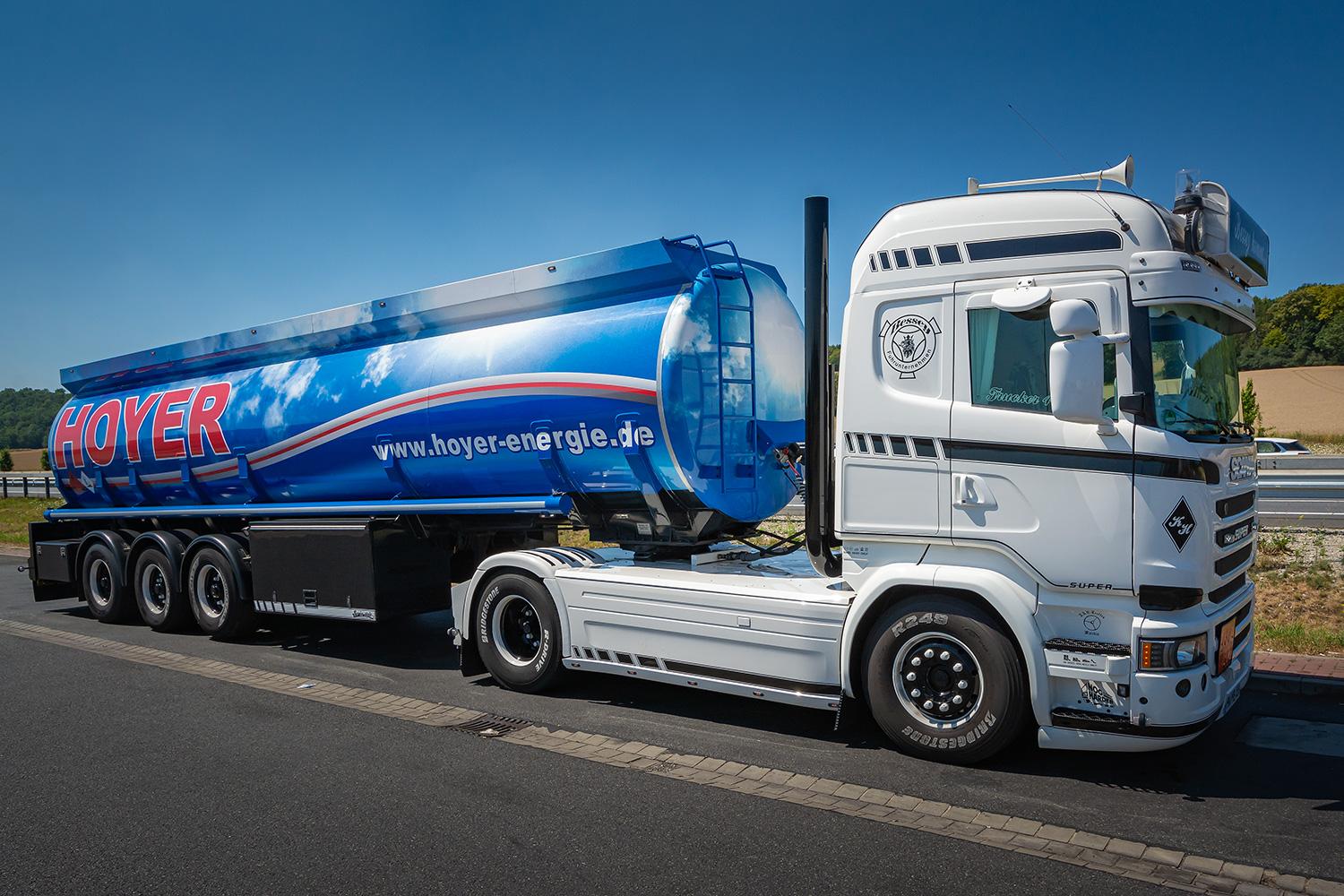 Hoyer Tanklastzug - Scania