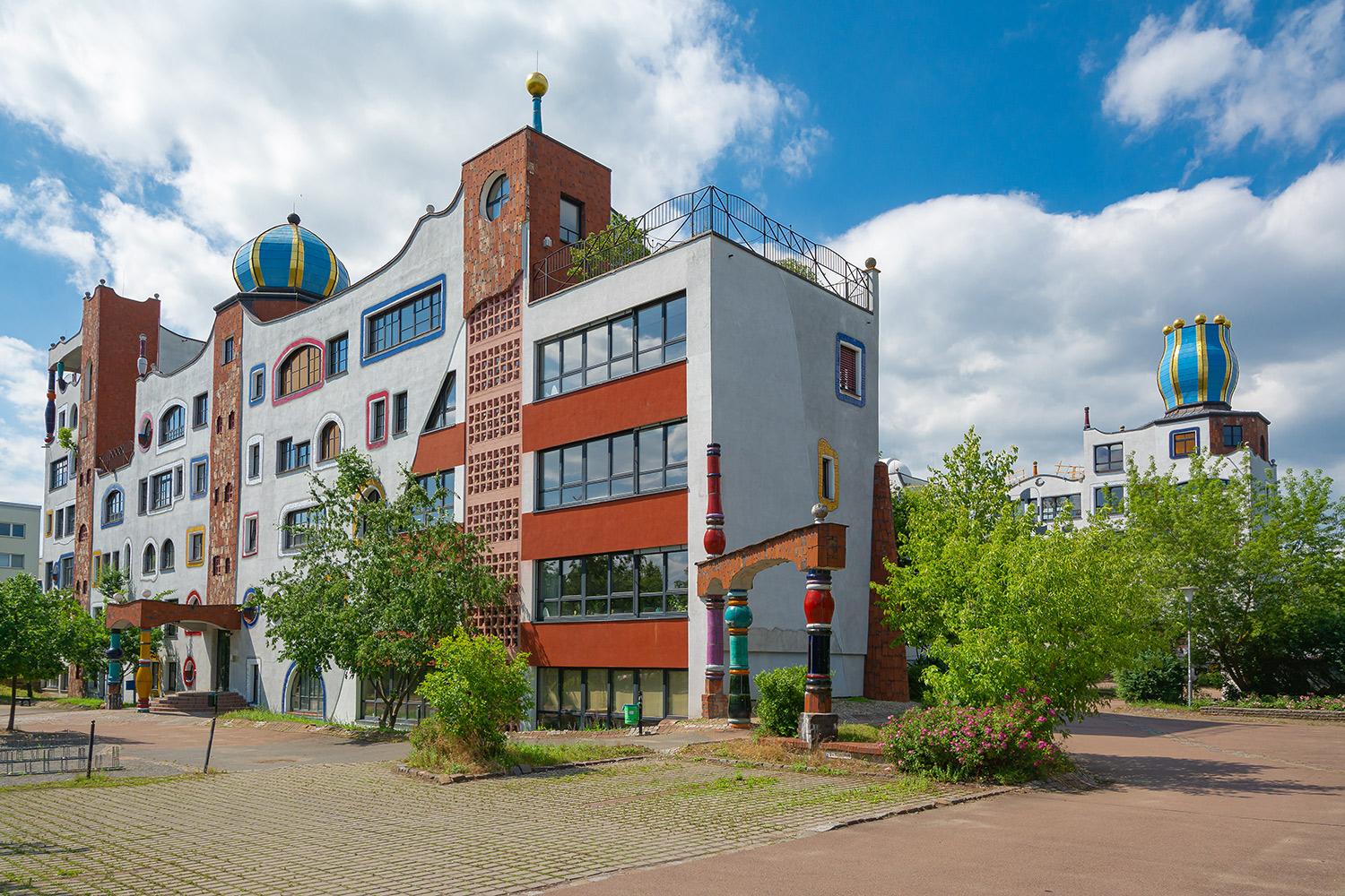 Hundertwasserschule in der Lutherstadt Wittenberg - Sachsen-Anhalt