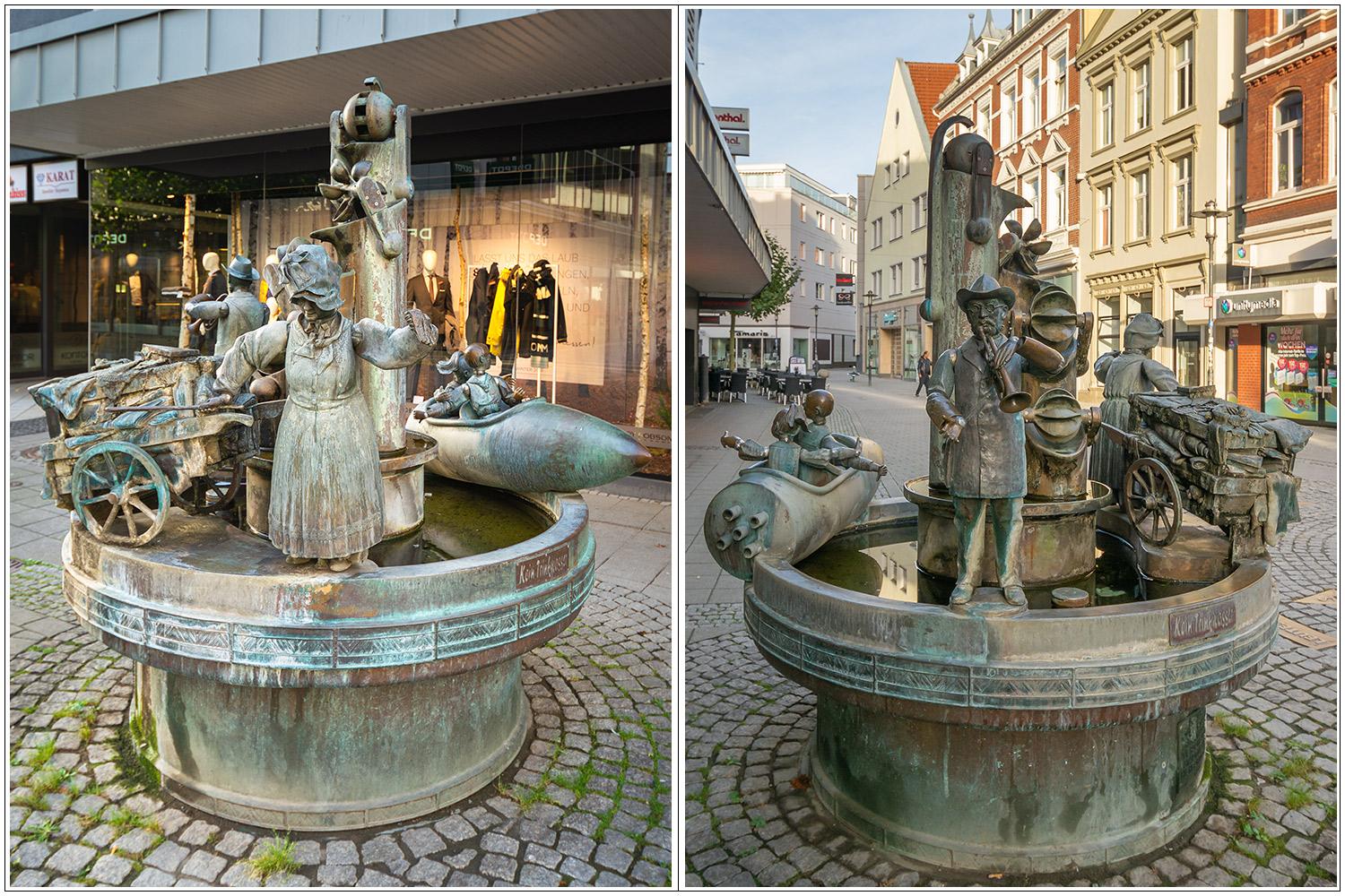 Jahrhundertbrunnen am Gehrenberg in Herford - NRW