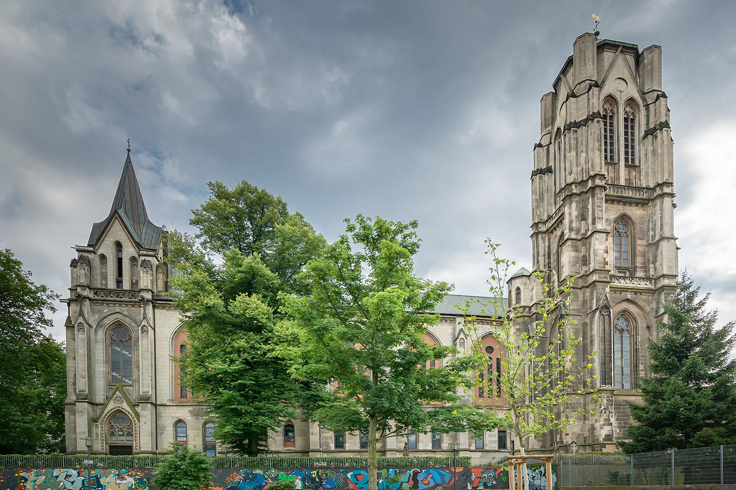 Katholische Pfarrkirche "St. Gertrud" in Essen - NRW