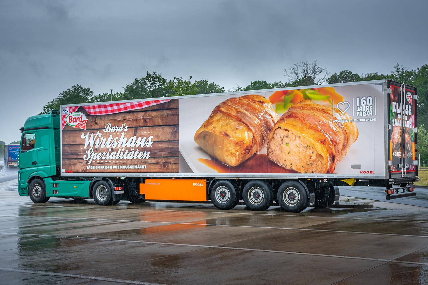 Köstliche Kohlrouladen - Mercedes Benz Actros 1845