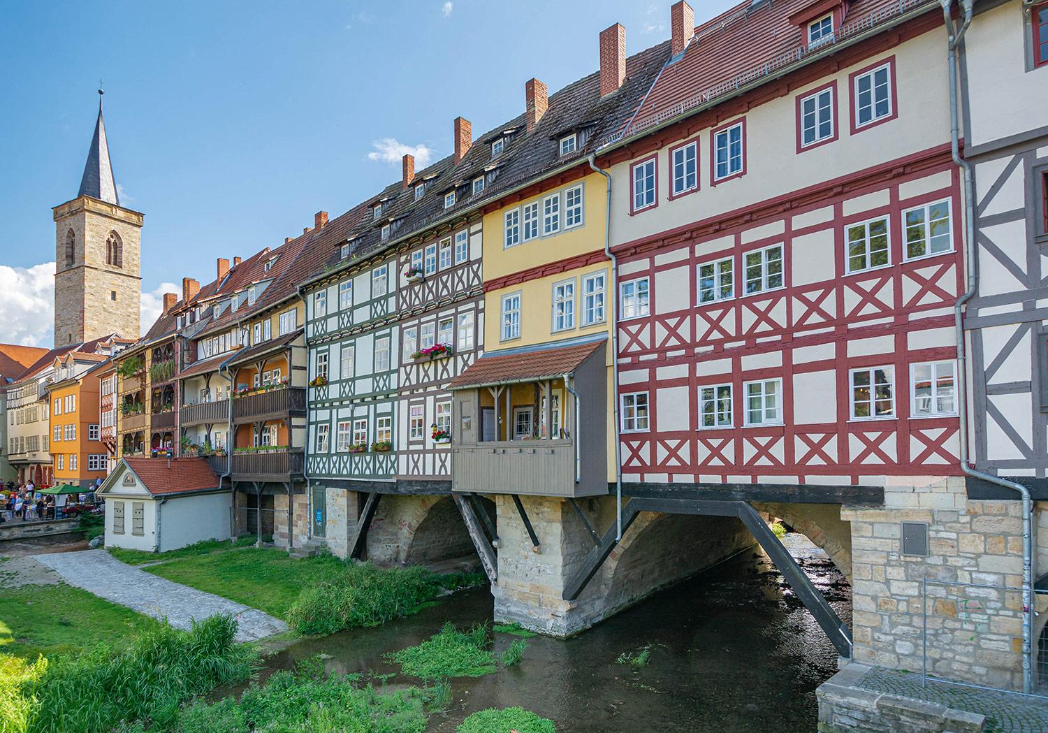 Krämerbrücke in Erfurt - Thüringen