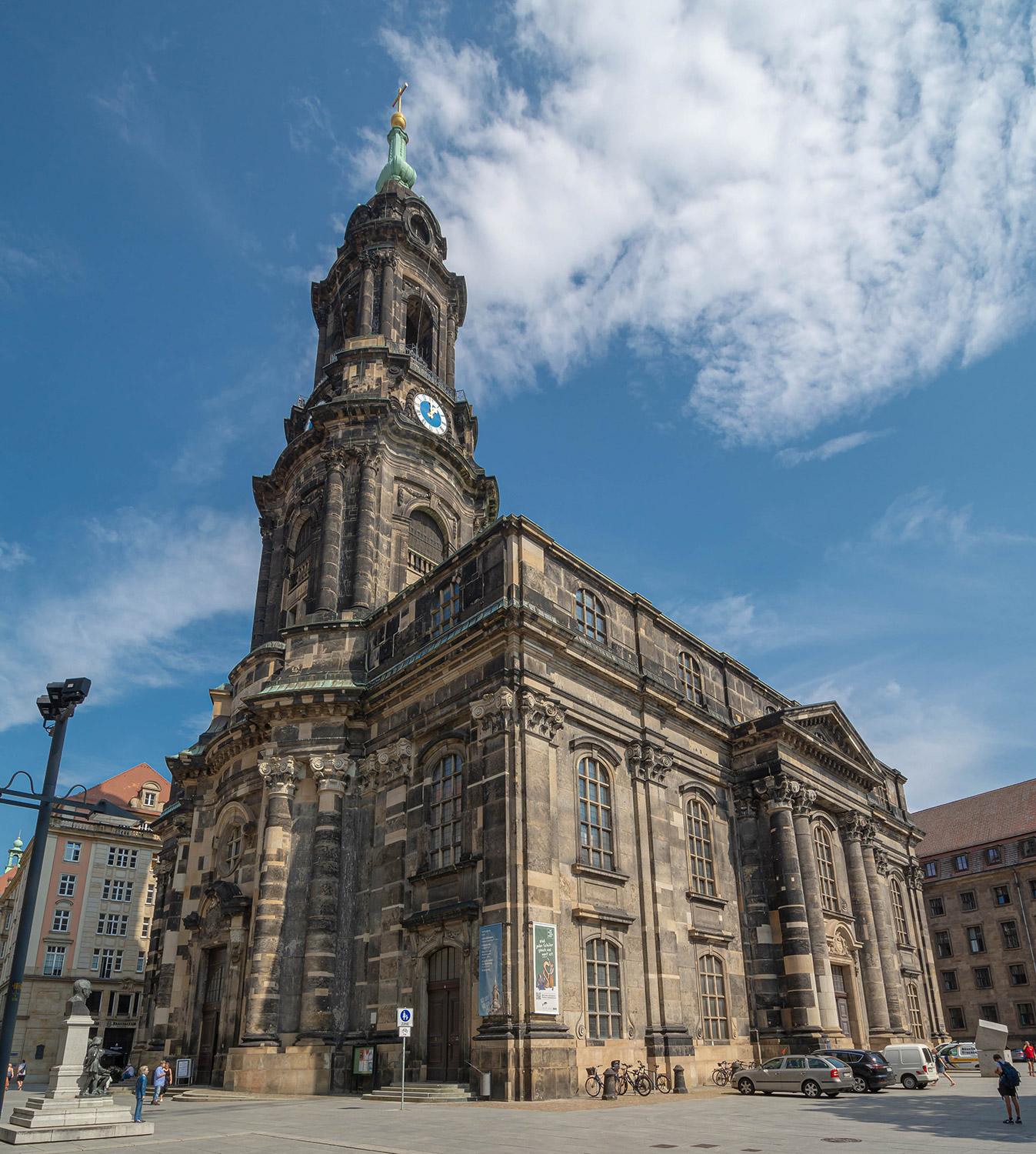 Kreuzkirche in Dresden - Sachsen