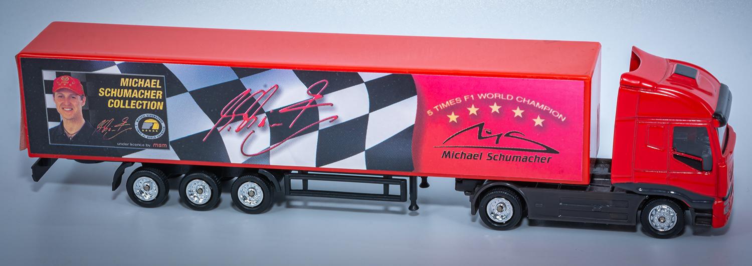 Michael Schumacher Truck - Werbetruck