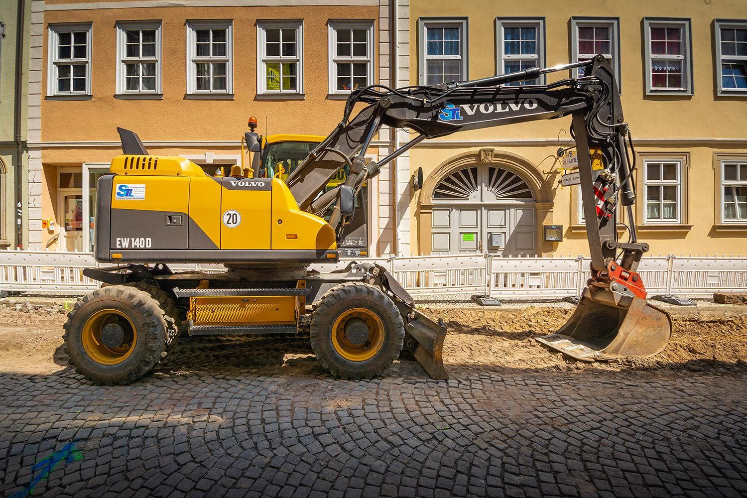 Mobilbagger Volvo EW 140 D