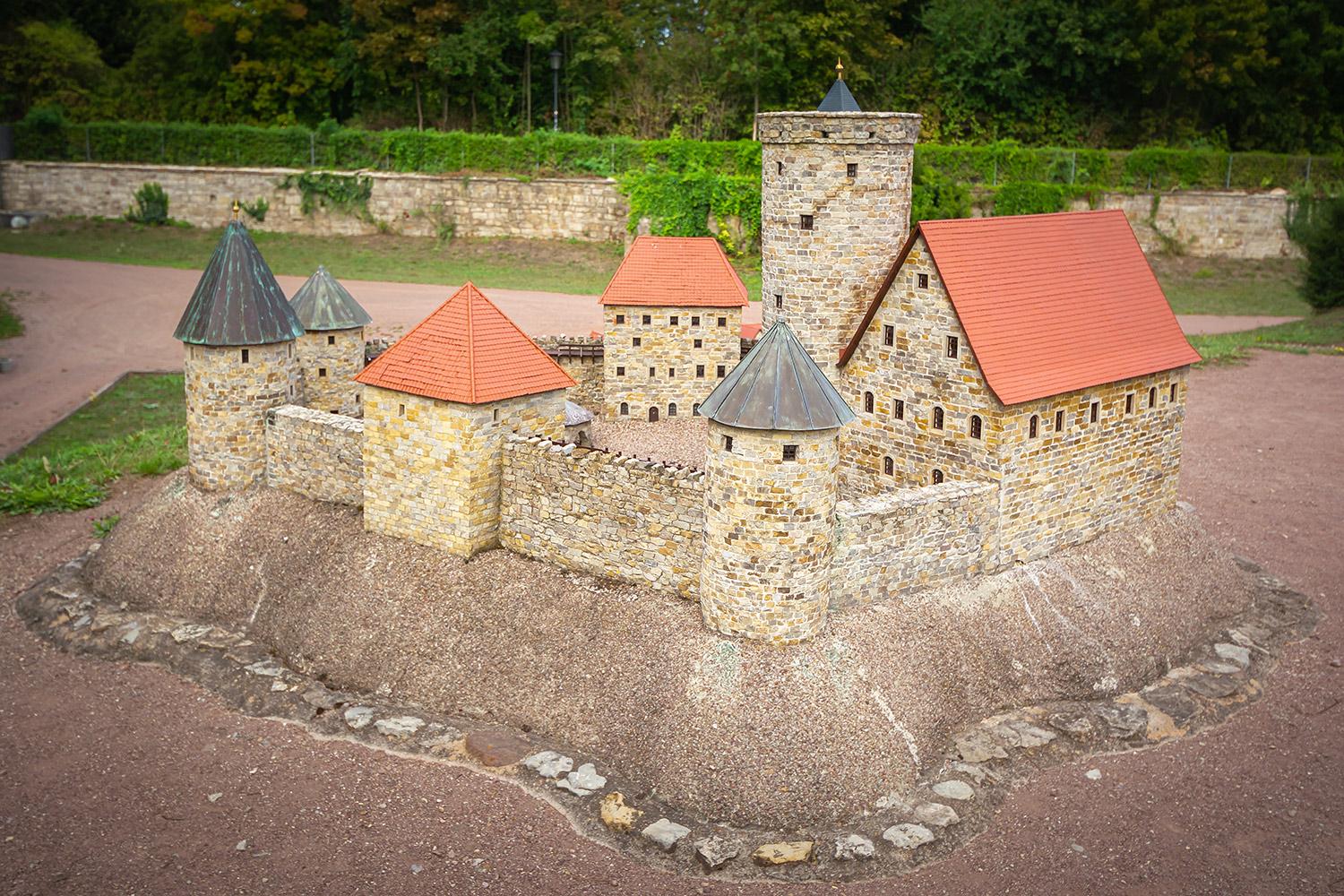 Modell Käfernburg - Thüringen