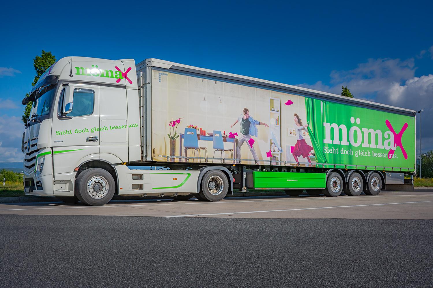 Möbeltransport - Mercedes Benz Actros 1845