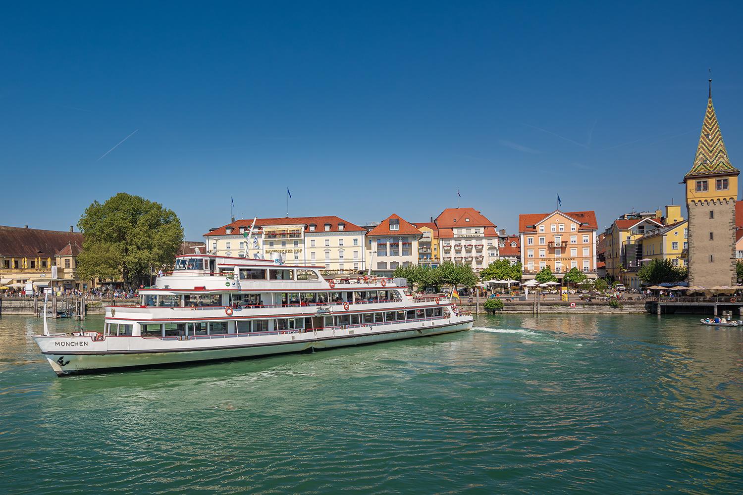 Die MS München in Lindau am Bodensee - Bayern