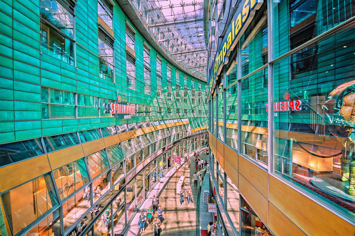 Petersbogen in der Leipziger Innenstadt - Sachsen