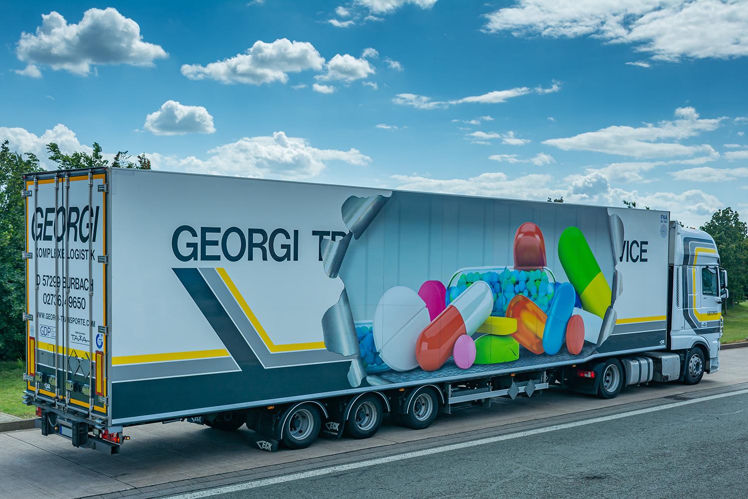 Pharmatransport - Scania R450