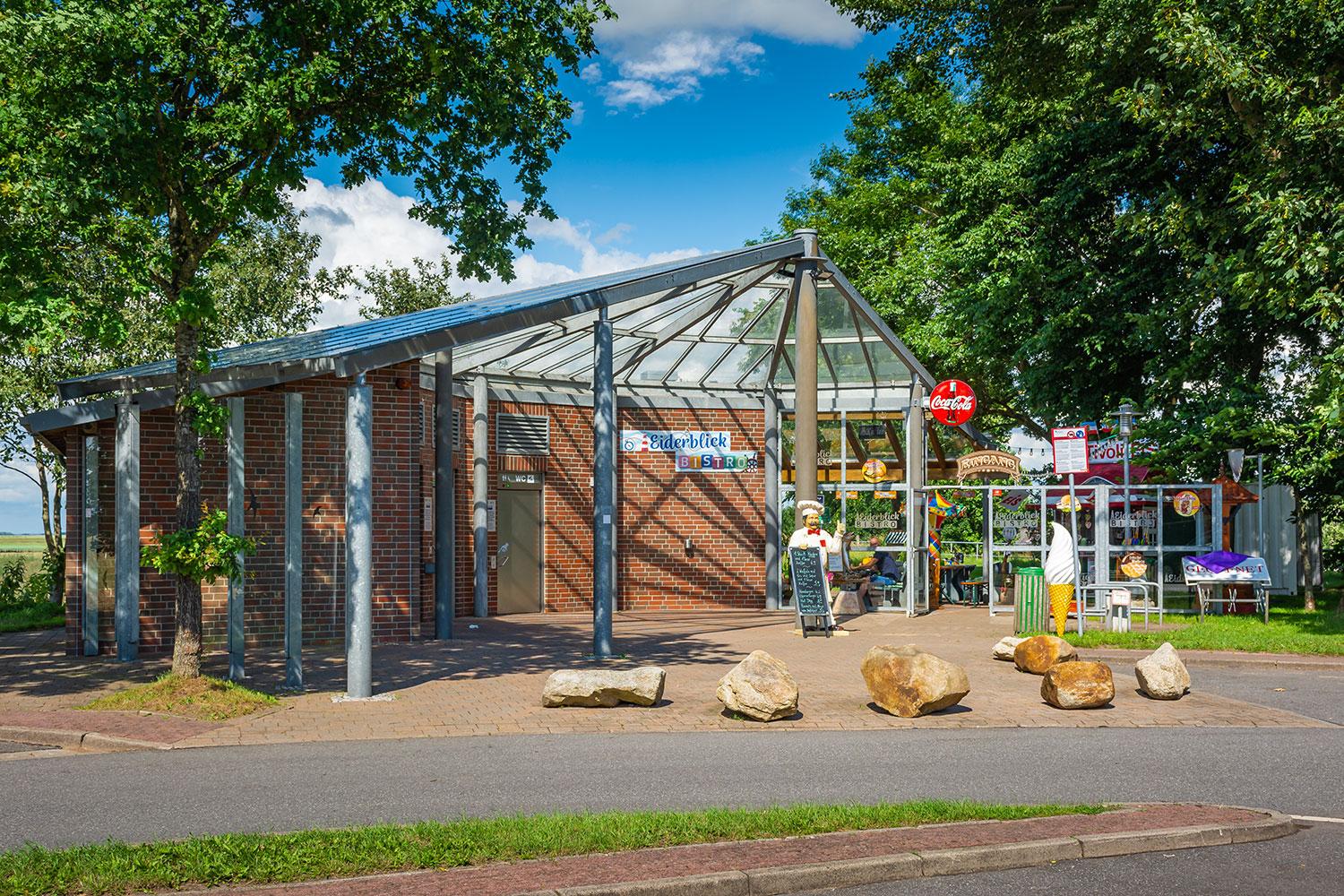 Rastplatz "Eiderblick Bistro" an der B5 - Schleswig-Holstein
